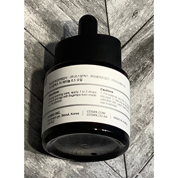 Cosrx The Retinol 0.5% Firming & Smoothing Anti Aging Serum For Face - Picture 3 of 4